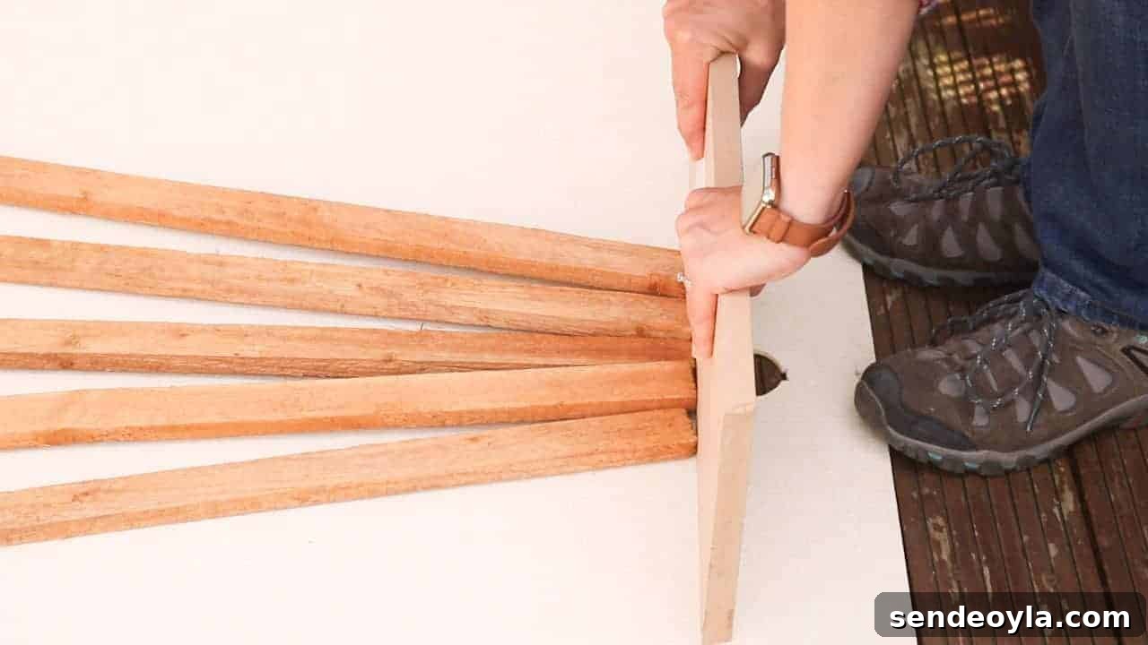How to Build and Install a Wooden Trellis 6 Making base flush as possible before covering bottom trellis up with a strip