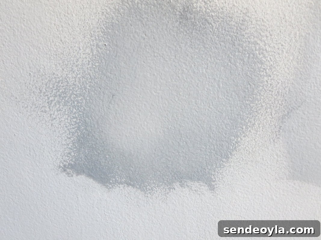How to Paint a Cloud Accent Wall: DIY Step-by-Step Guide 12 The two paint shades blended in to look like a cloud.