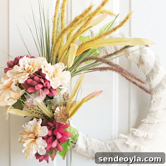 DIY Dollar Store Fall Wreath: Step-by-Step Guide 2 img 599 1