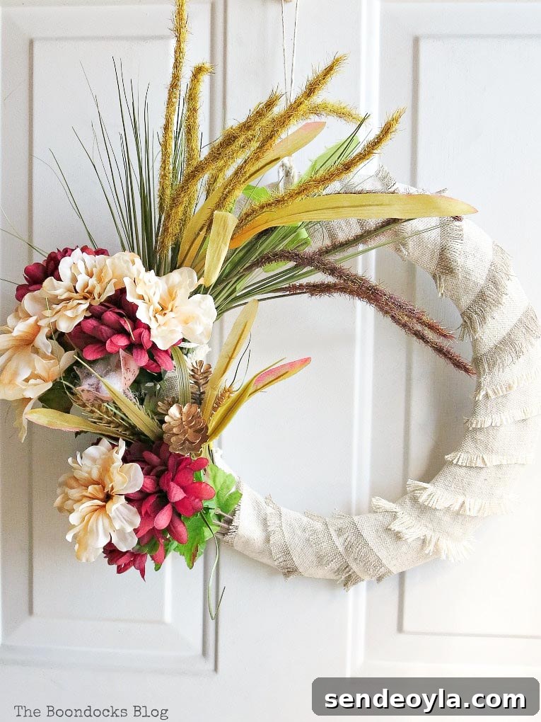 DIY Dollar Store Fall Wreath: Step-by-Step Guide 11 img 599 10