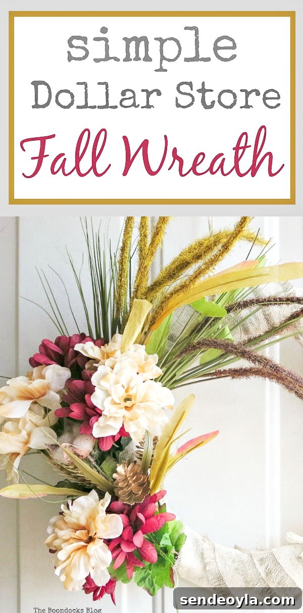 DIY Dollar Store Fall Wreath: Step-by-Step Guide 13 img 599 16