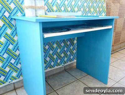 Ikea desk makeover