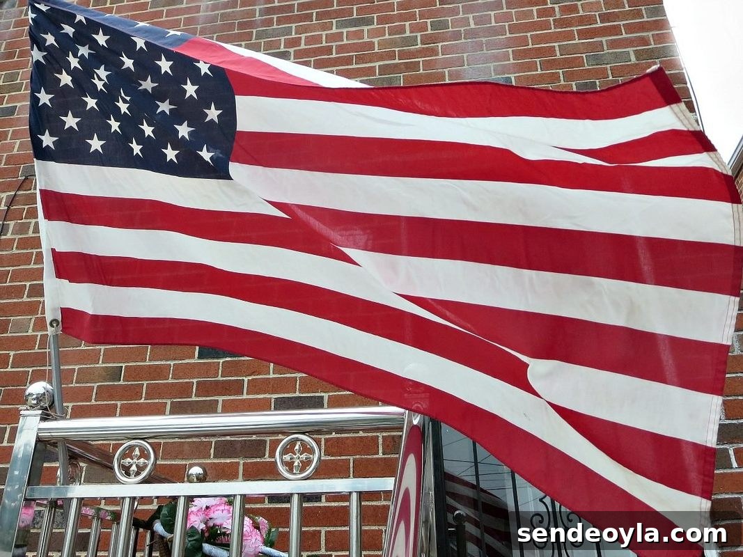 DIY Patriotic Fabric Scrap Projects for Fourth of July 3 USA Flag, How to Make Easy Patriotic Art with Fabric Scraps www.theboondocksblog.com