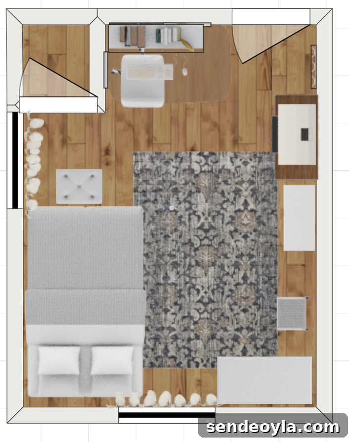 How to Use a Mood Board to Improve Your DIY Projects 13 bedroom floor plan