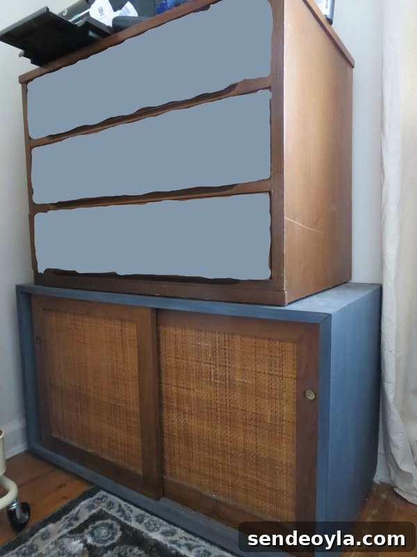 How to Use a Mood Board to Improve Your DIY Projects 15 Mid century modern with grey on the drawers