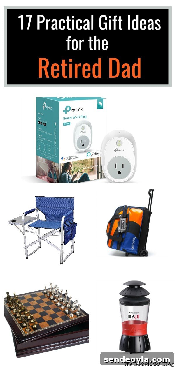 17 Practical Father's Day Gifts Retired Dads Will Love 21 Retired fathers should get Father's Day gifts that are suited to their tastes. Here are 17 practical gift ideas for your retired father.