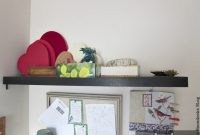 DIY Shelf Makeover with Book Pages