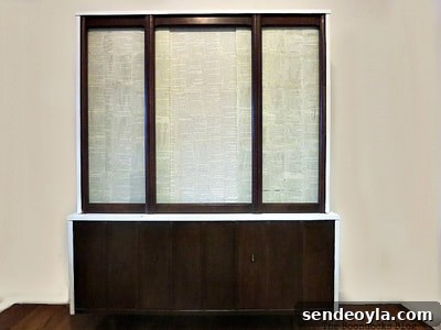 Mid Century Modern Cabinet makeover