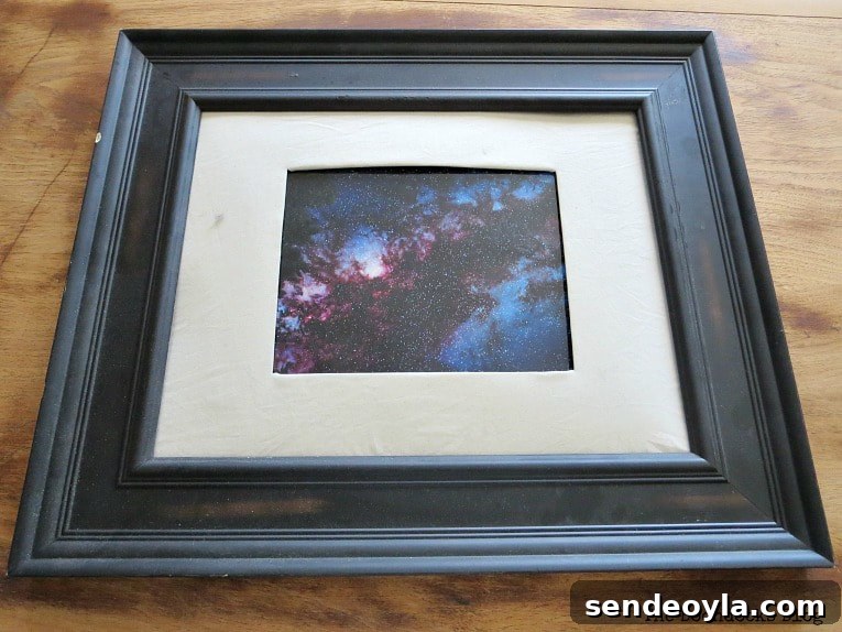 Large frame before