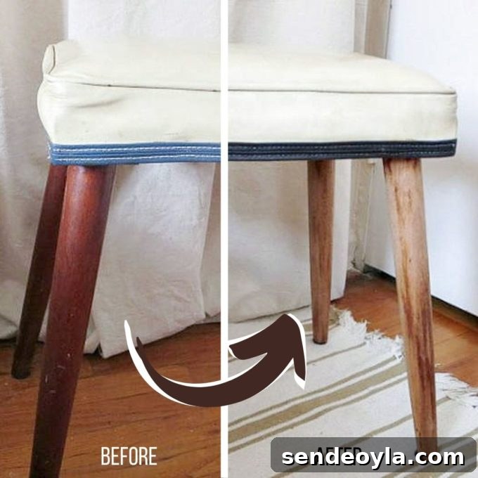 DIY Wooden Stool Makeover: Transform It Into a Chic Seat 2 img 648 1