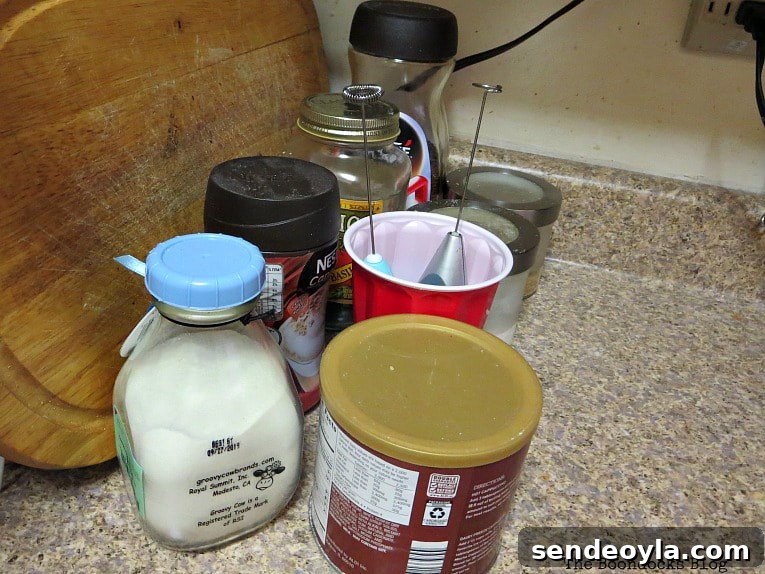 DIY Laid-Back Coffee Bar Station: Create a Playful Home Nook 3 Coffee and sugar items on counter.