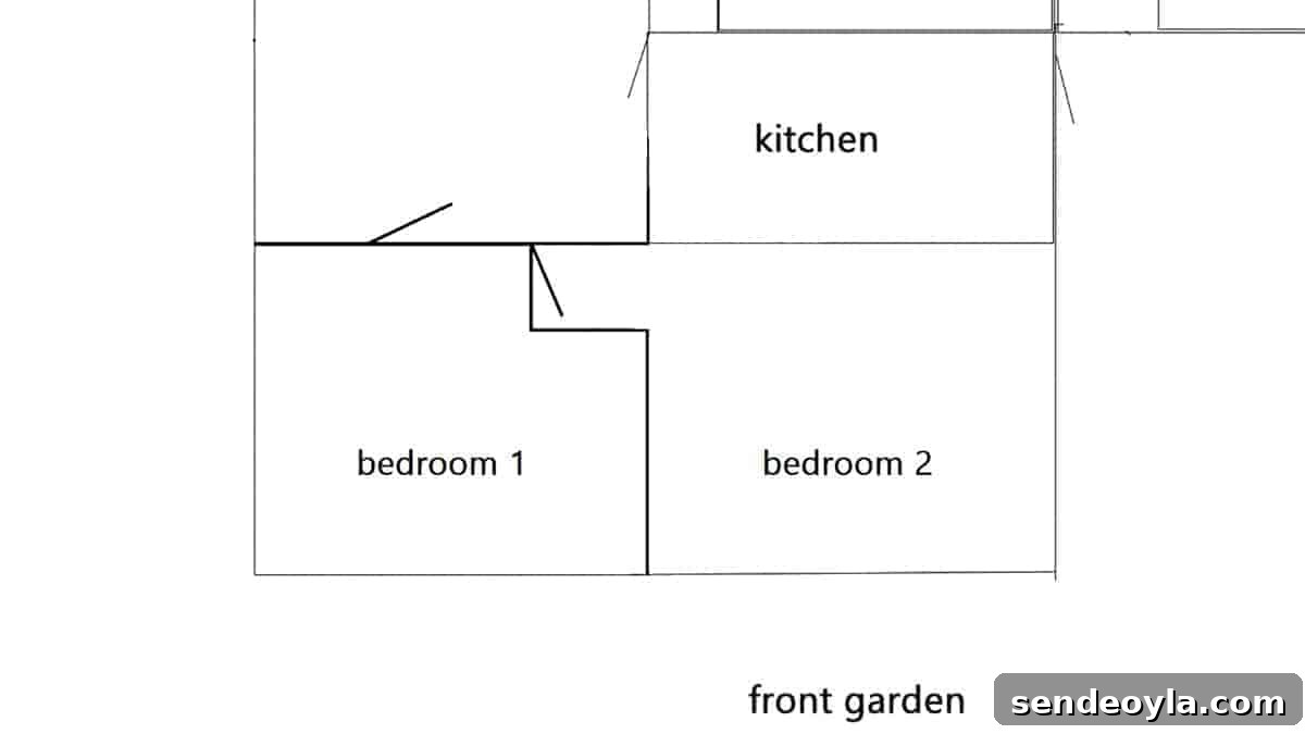 How to Build a Partition Wall: Step-by-Step DIY Guide 4 a living room turned in to two bedrooms