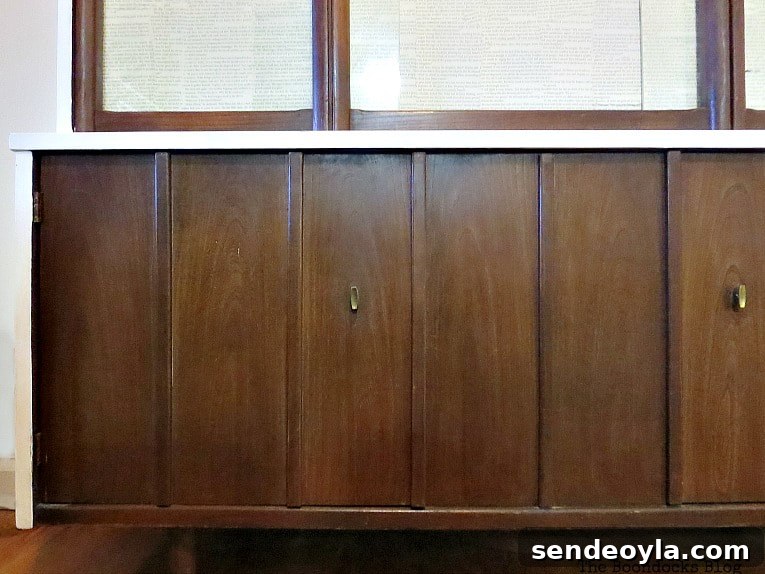 Bottom half of china cabinet.