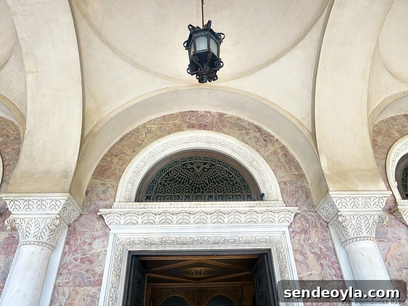 Saint Andrew's Cathedral: History, Architecture and Highlights 9 Arch above the main door at St. Andrew's Cathedral, Patra Greece
