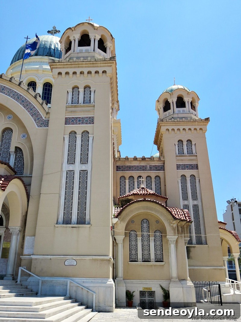 Saint Andrew's Cathedral: History, Architecture and Highlights 14 The towers of St. Andrew's Cathedral, left side mirror view