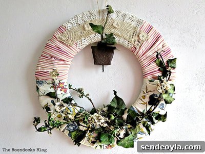 Almond Wreath for Spring