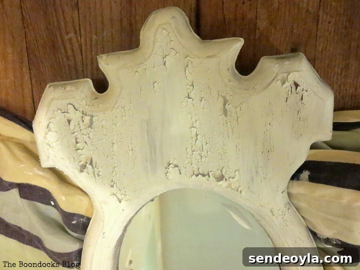 Too much chipping on the mirror