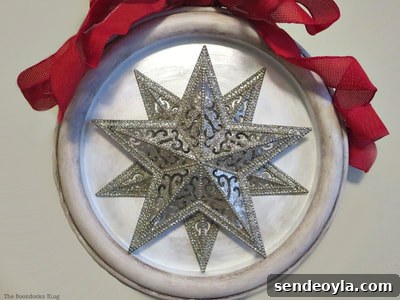 How to Apply Decorative Wax to Transform Wood Finishes 6 Repurposed clock frame turned into wall decor