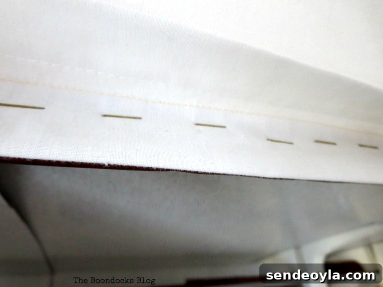 DIY Clothes Rack Cover: Step-by-Step Guide 8 Sheets stapled onto cardboard.