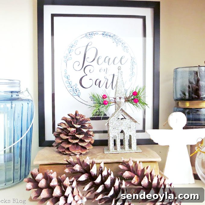 DIY Rustic Star Christmas Ornaments 12 img 714 11