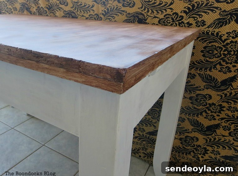 Applying varnish for protection