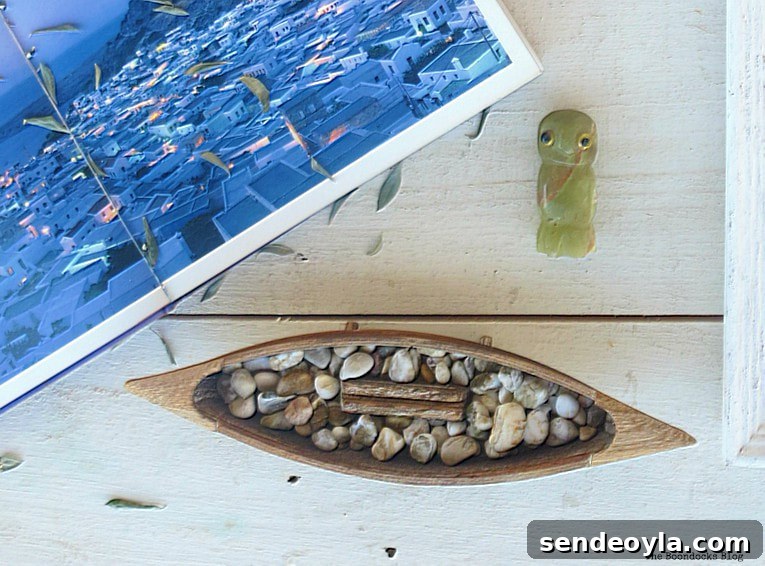 Wooden boat and marble owl, What I Love Best about Greece