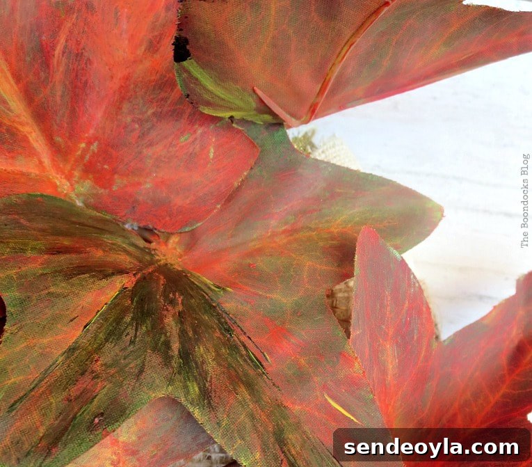How to Turn a Dollar Store Vine into a Fall Wreath 7 vines tucked under burlap ribbon