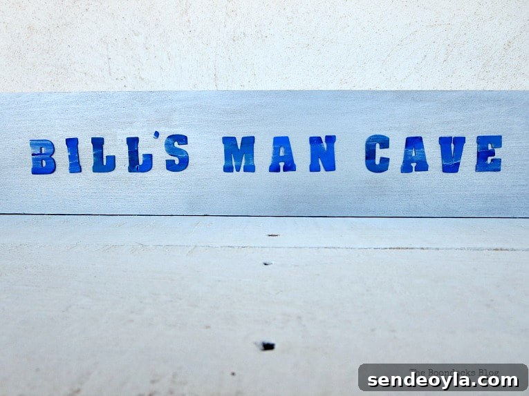 one side complete with lettering, A Nautical Sign that is So Close to Amazing