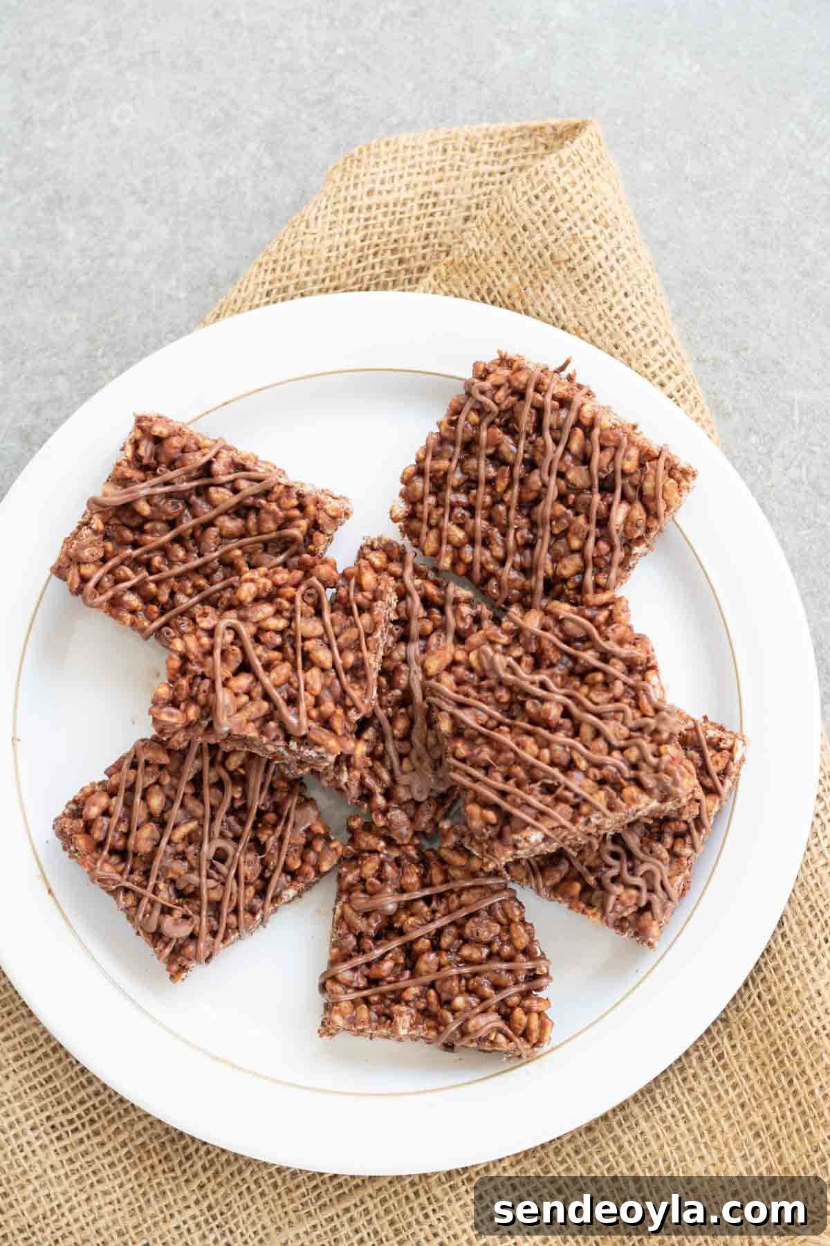 platter of rice krispies treats uk recipe