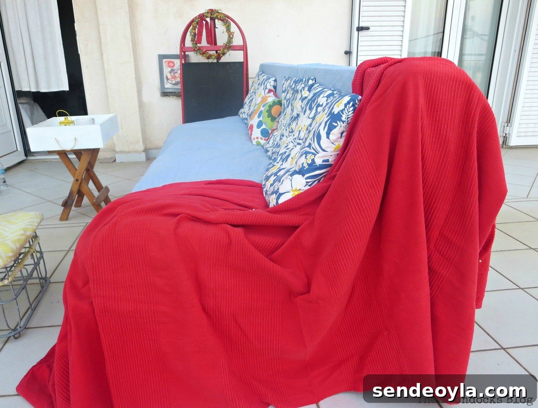How to Build a DIY Pallet Sofa Without Tools 9 Side view of couch
