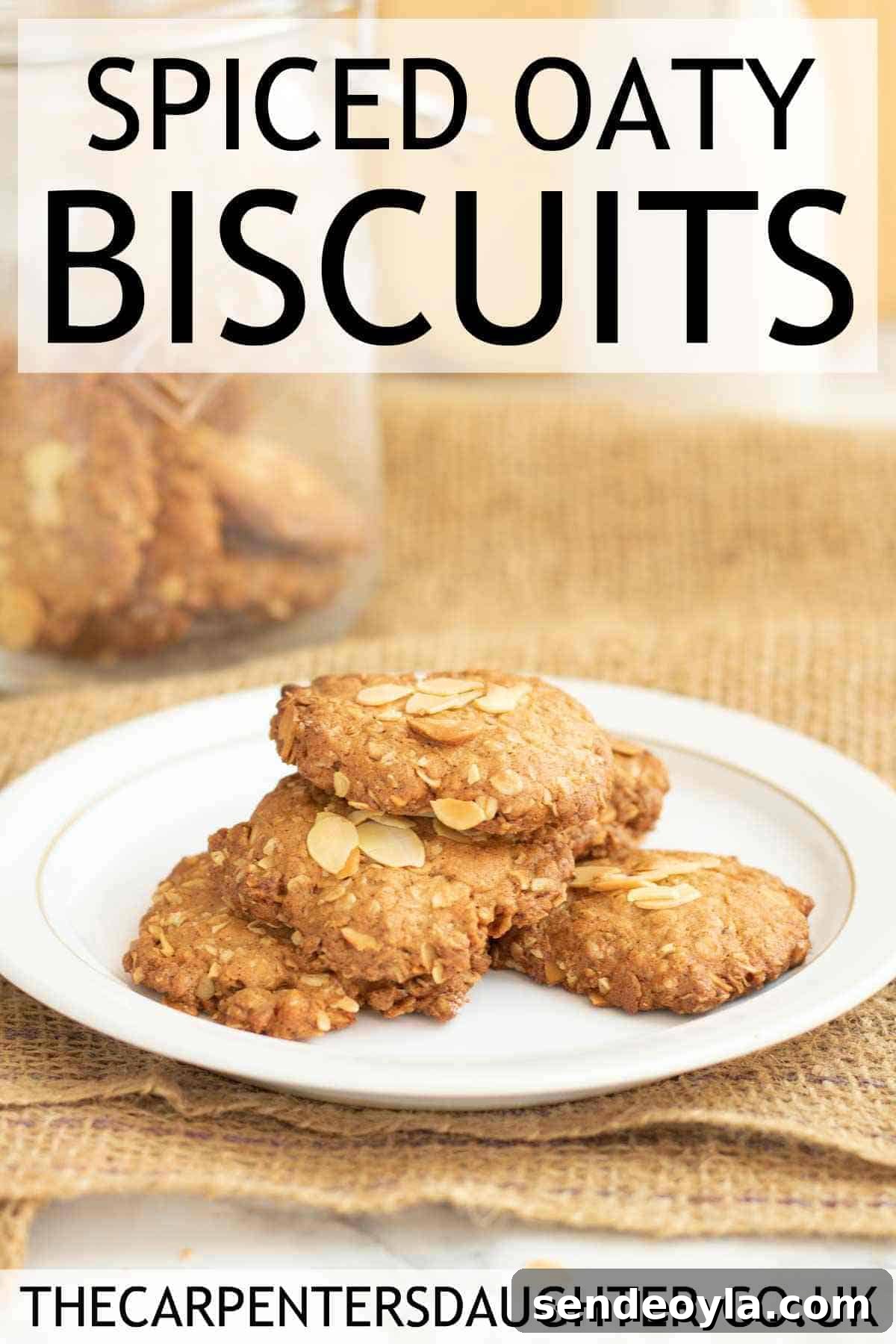 Classic Crunchy Anzac Biscuits Recipe 12 Christmas spiced oaty biscuits