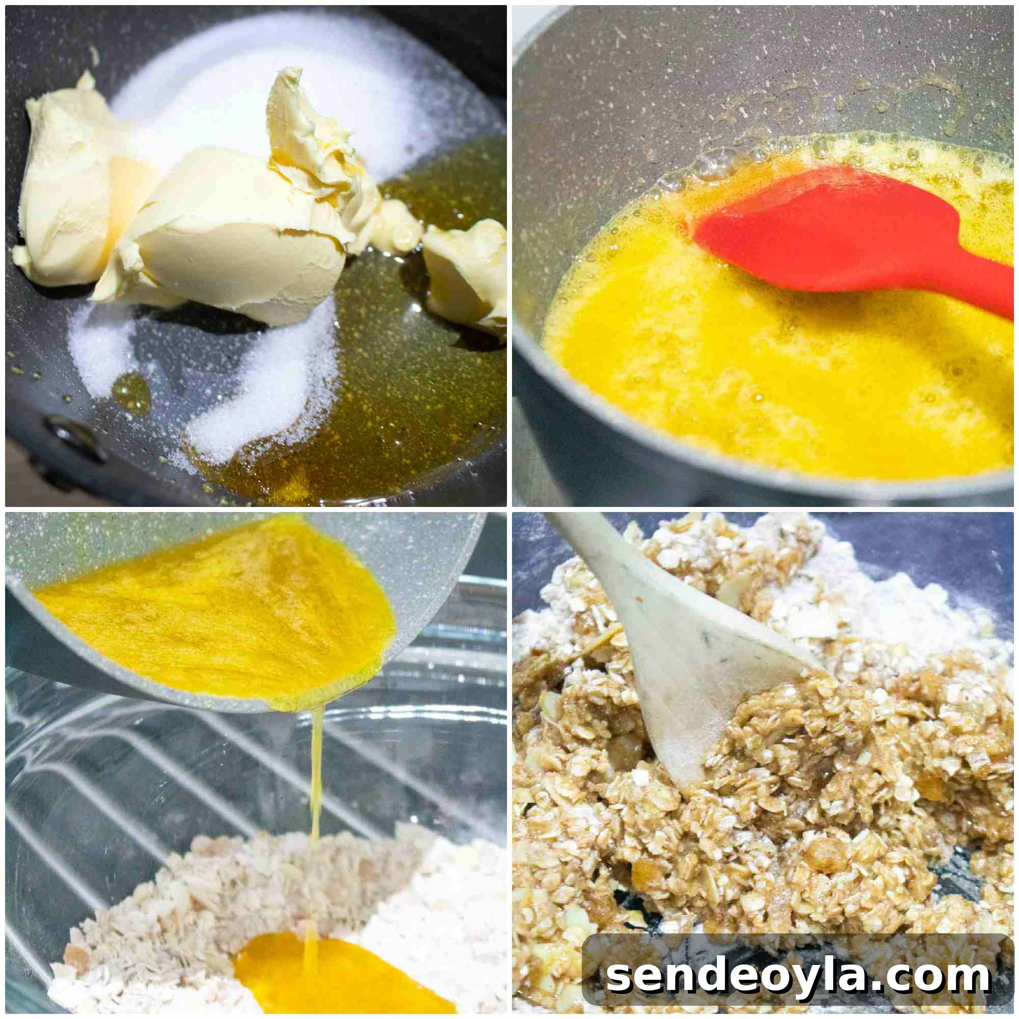 Classic Crunchy Anzac Biscuits Recipe 6 making easy biscuits for the family with little ingredients in my baking cupboard