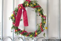 DIY May Day Wreaths from Recycled Materials