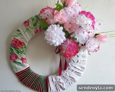 The Lopsided Summer Wreath