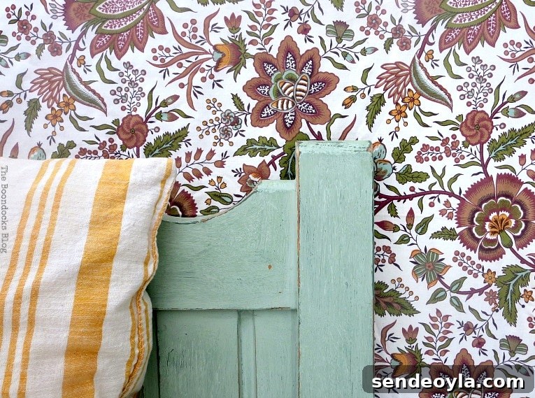headboard, pillow and fabric in the background, How to Easily Warm up a Room with Fabric