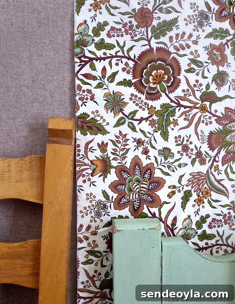 Plywood covered in fabric to warm up a bedroom, How to Easily Warm up a Room with Fabric