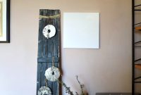 DIY Canvas Wall Art Using Old Keys