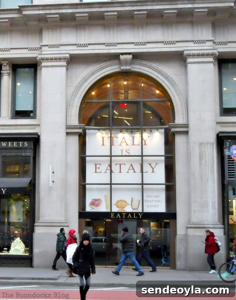 Guide to New York City's Most Iconic Buildings 22 arched doorway to restaurant, Buildings of New York www.theboondocksblog.com