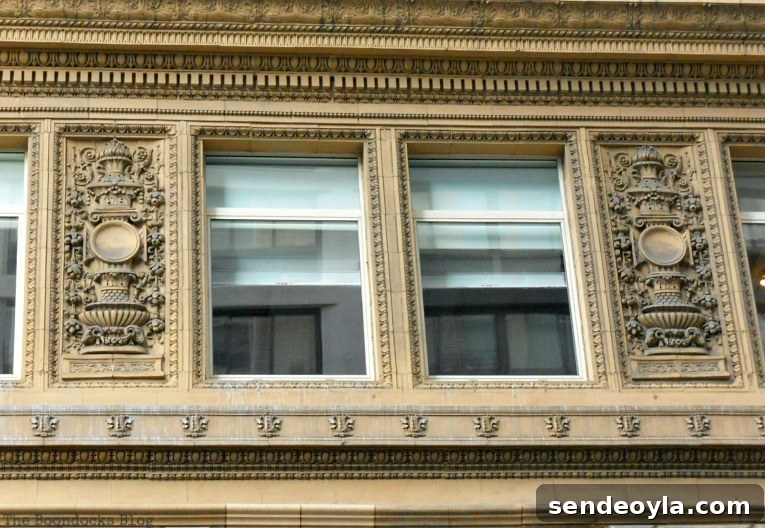 Guide to New York City's Most Iconic Buildings 28 detail of windows, Buildings of New York www.theboondocksblog.com