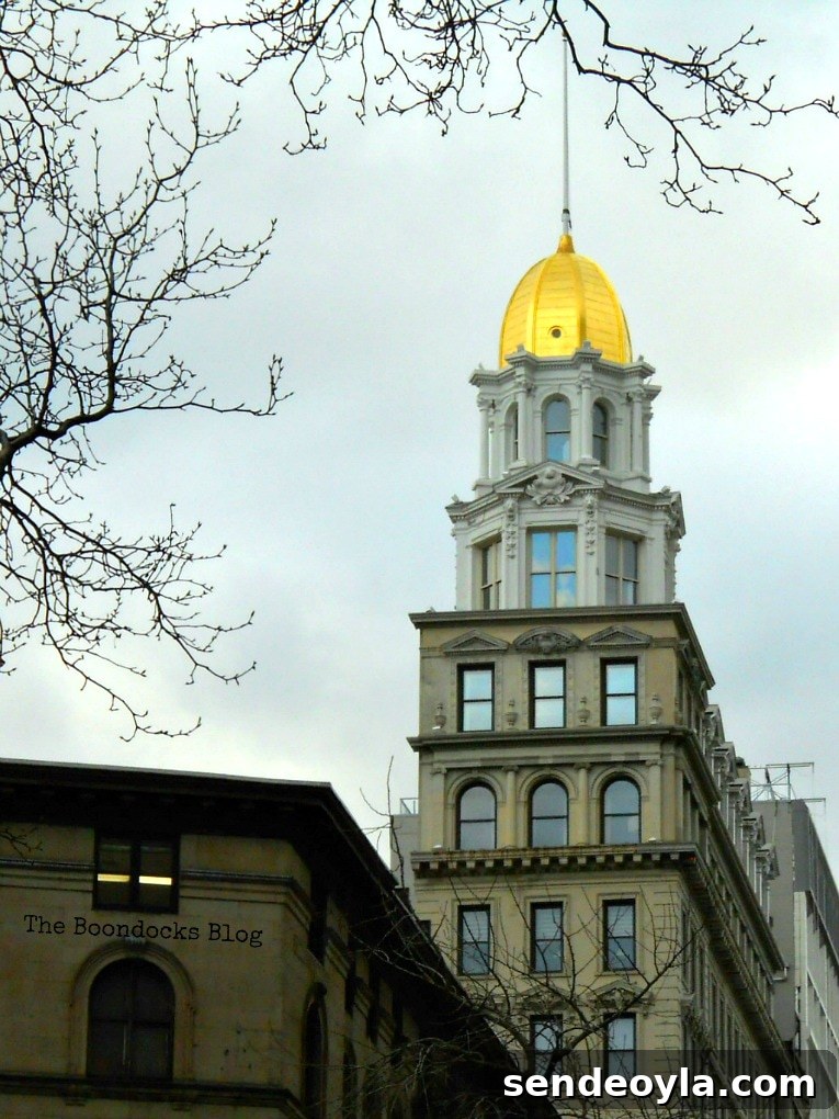 Guide to New York City's Most Iconic Buildings 30 top of building with dome, Buildings of New York www.theboondocksblog.com