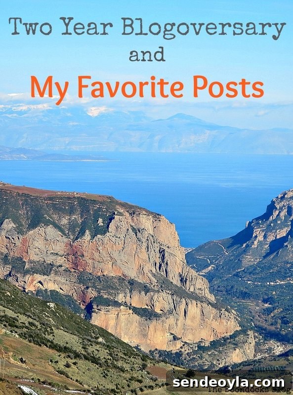A celebration of my two years as a blogger, with my favorite posts from this past year