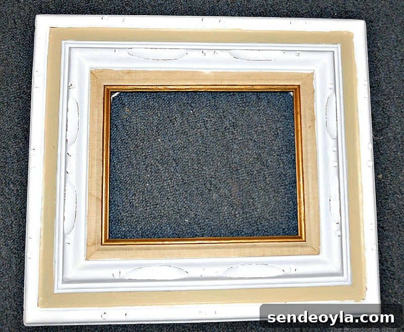 Frame with center removed