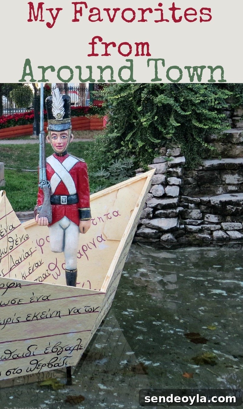 Photo essay of Christmas park and shabby chic store
