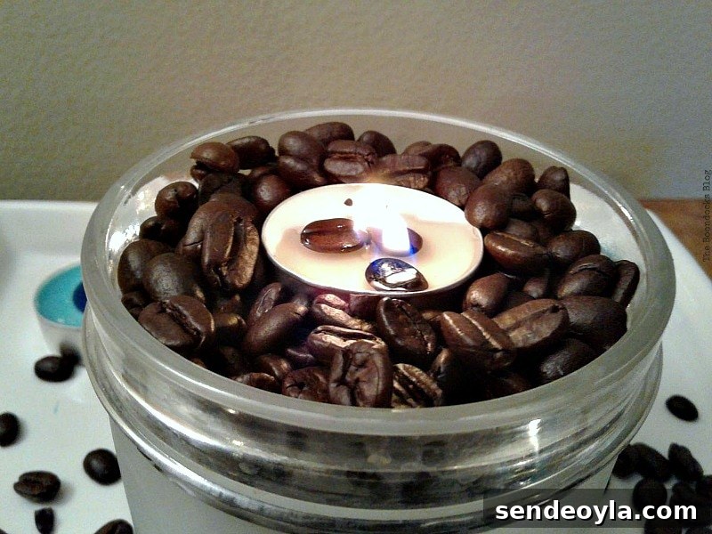lighting the tealights, Coffee with Tealights please www.theboondocksblog.com
