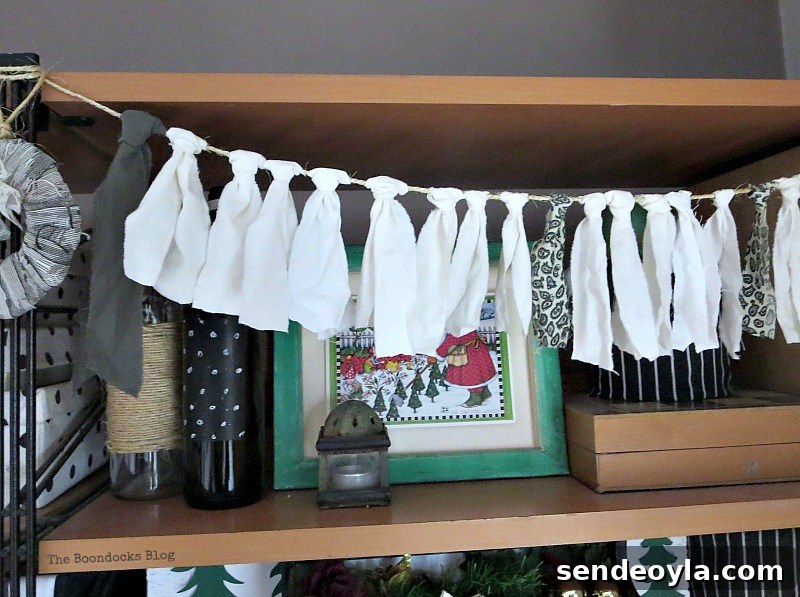 Green canvas with Christmas Card, How to Repurpose your Decor for a Unique Christmas Look