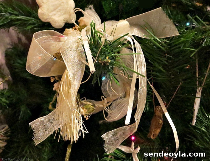 Wedding favors with ribbons