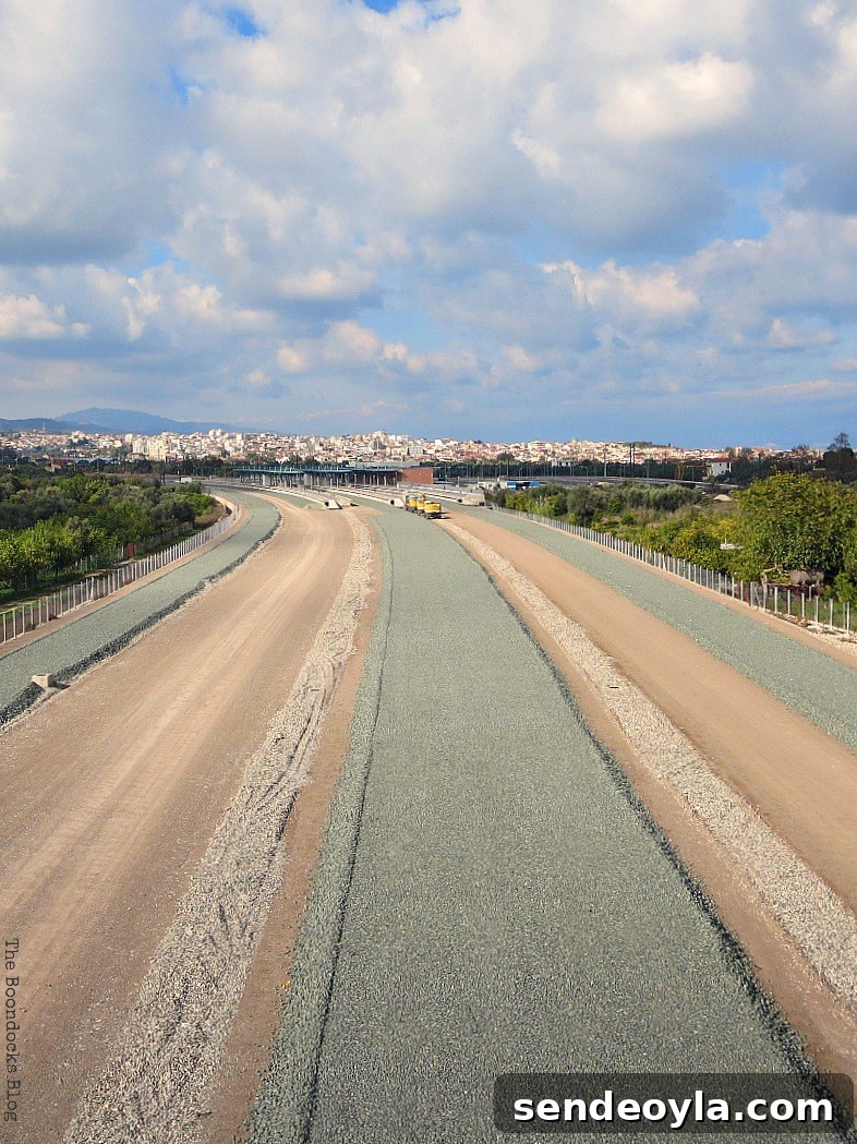 Overview of station, The View from the Railroad Overpass www.theboondocksblog.com