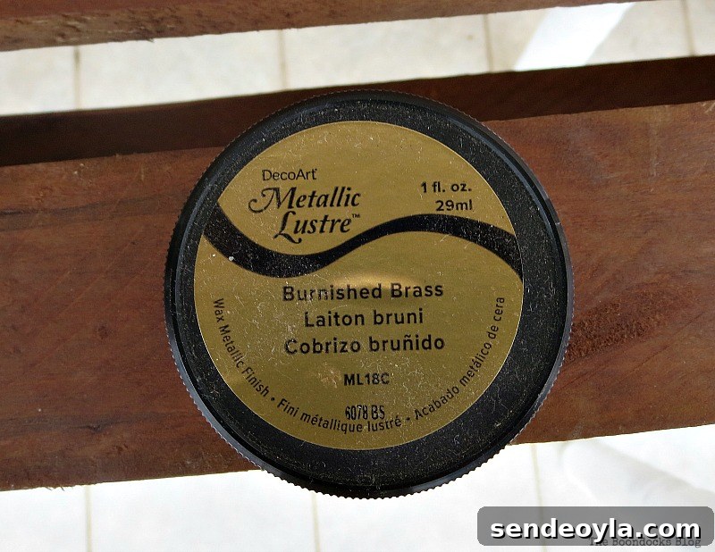 Burnished brass, A repurposed Antique Cauldron for Christmas theboondocksblog