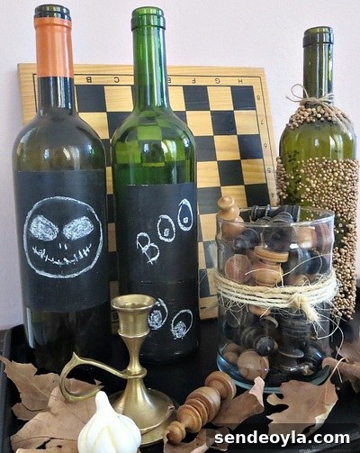 The Chalkboard Fall Vignette