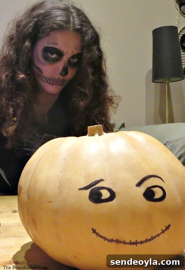 Hanging out with Skeleton girl, A Halloween party with Paranoid Man